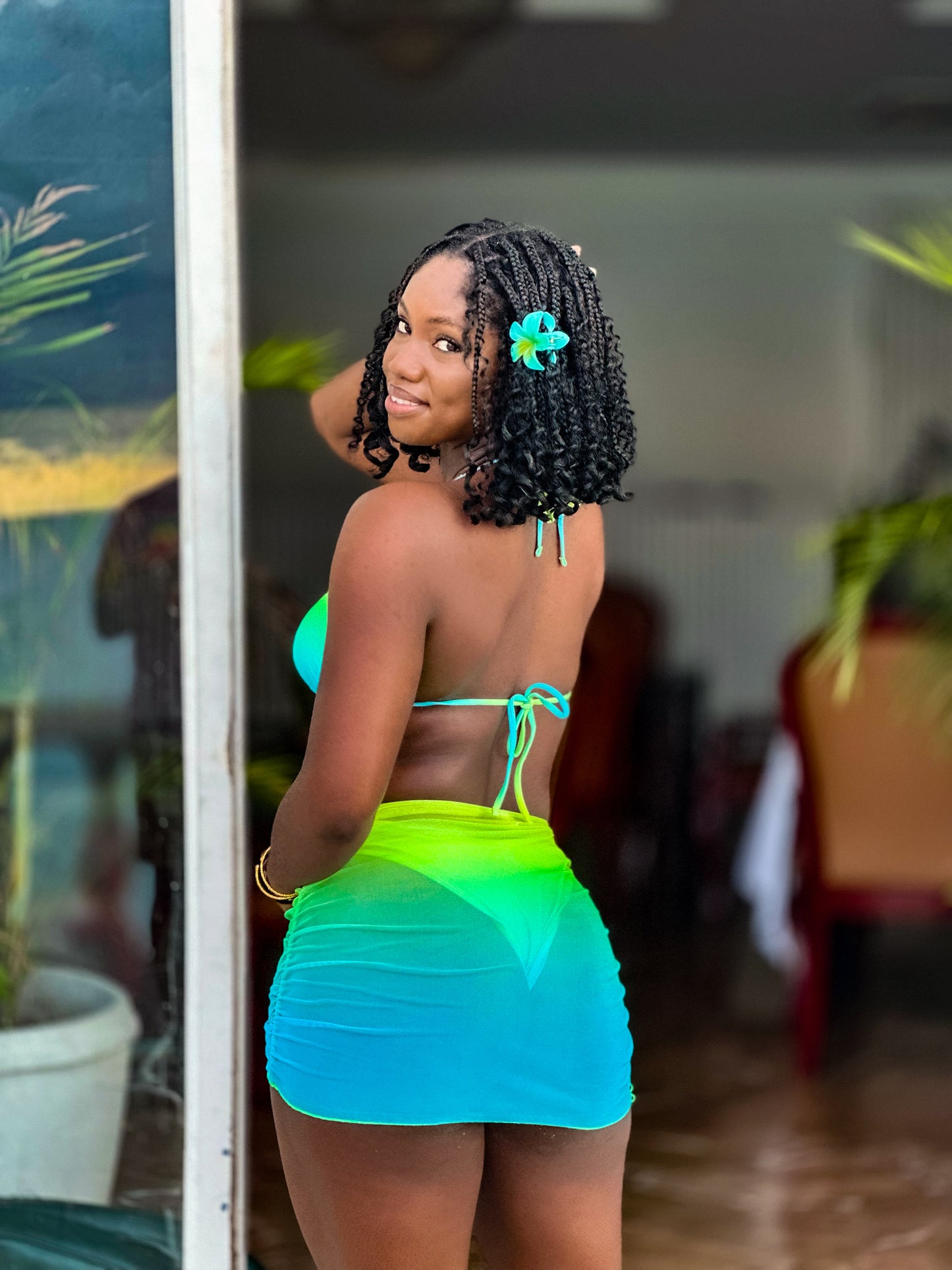 Island Hideout Three Piece Bikini