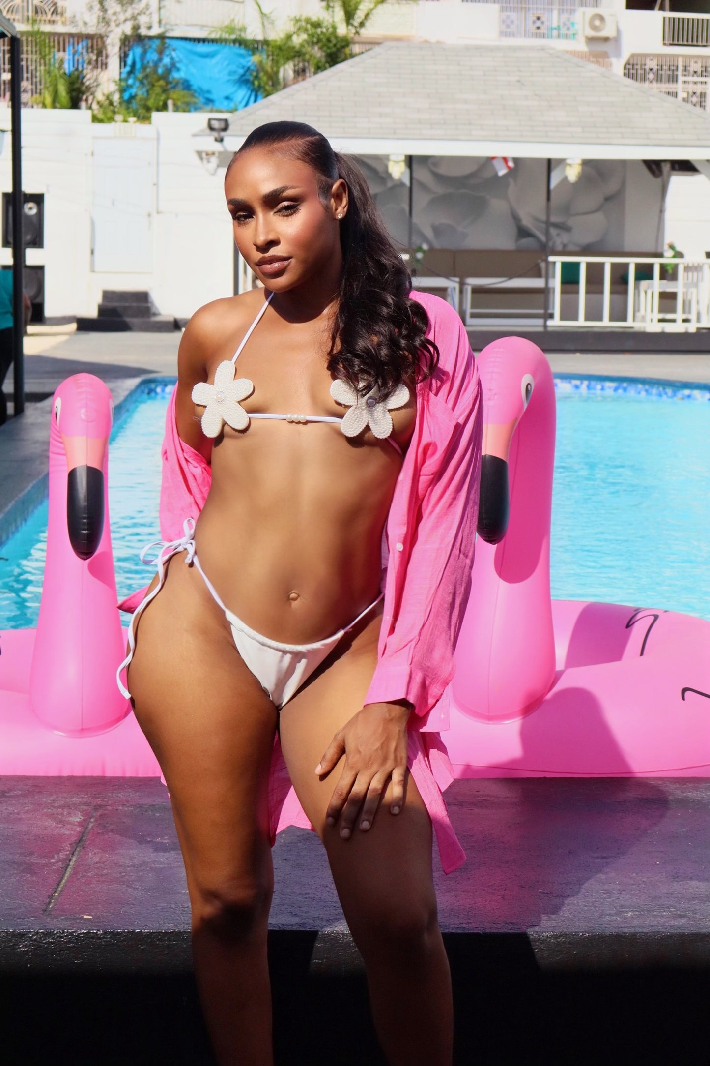 Office Coverup Pink