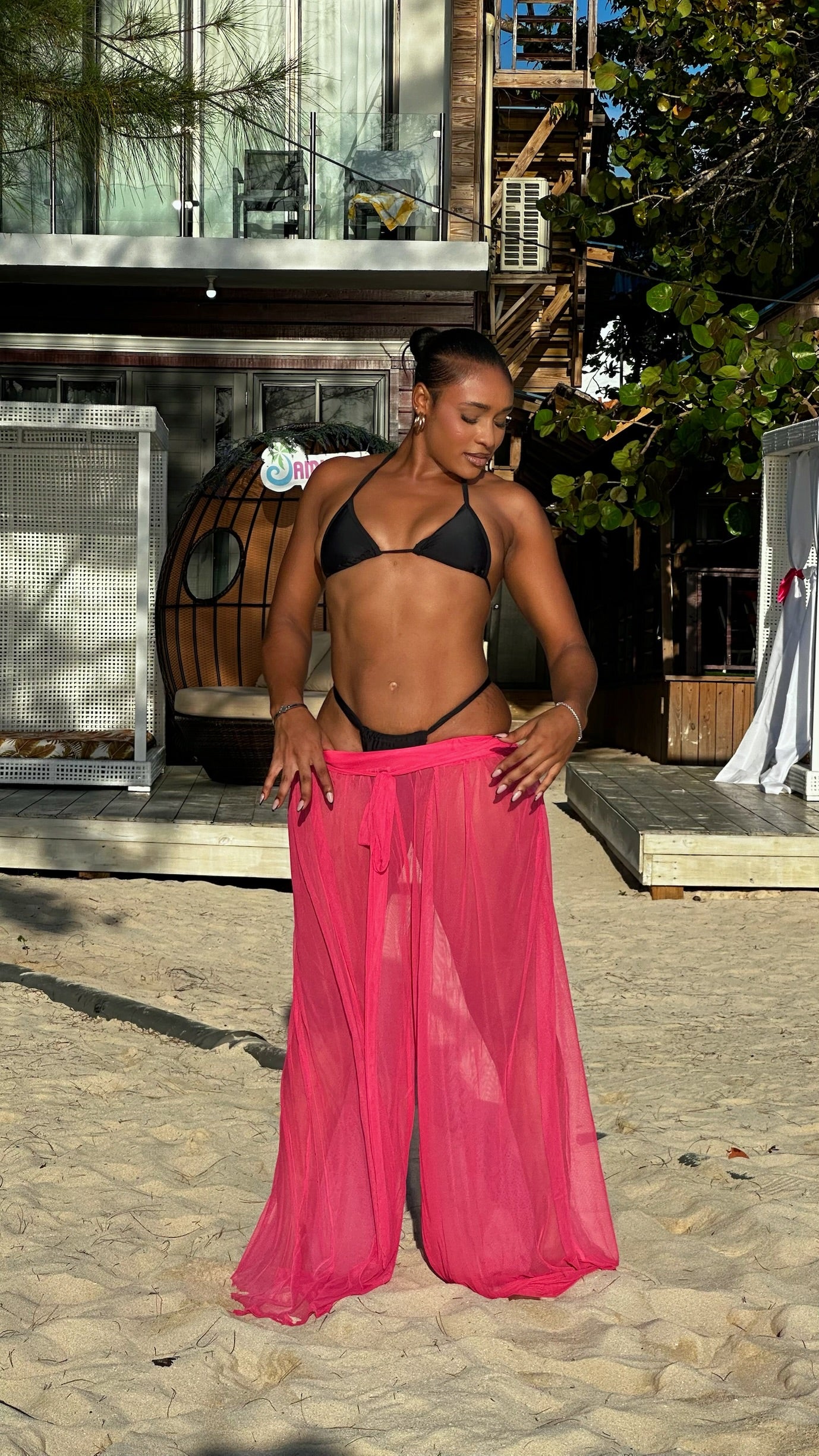 Sheer Audacity Cover Up Pants