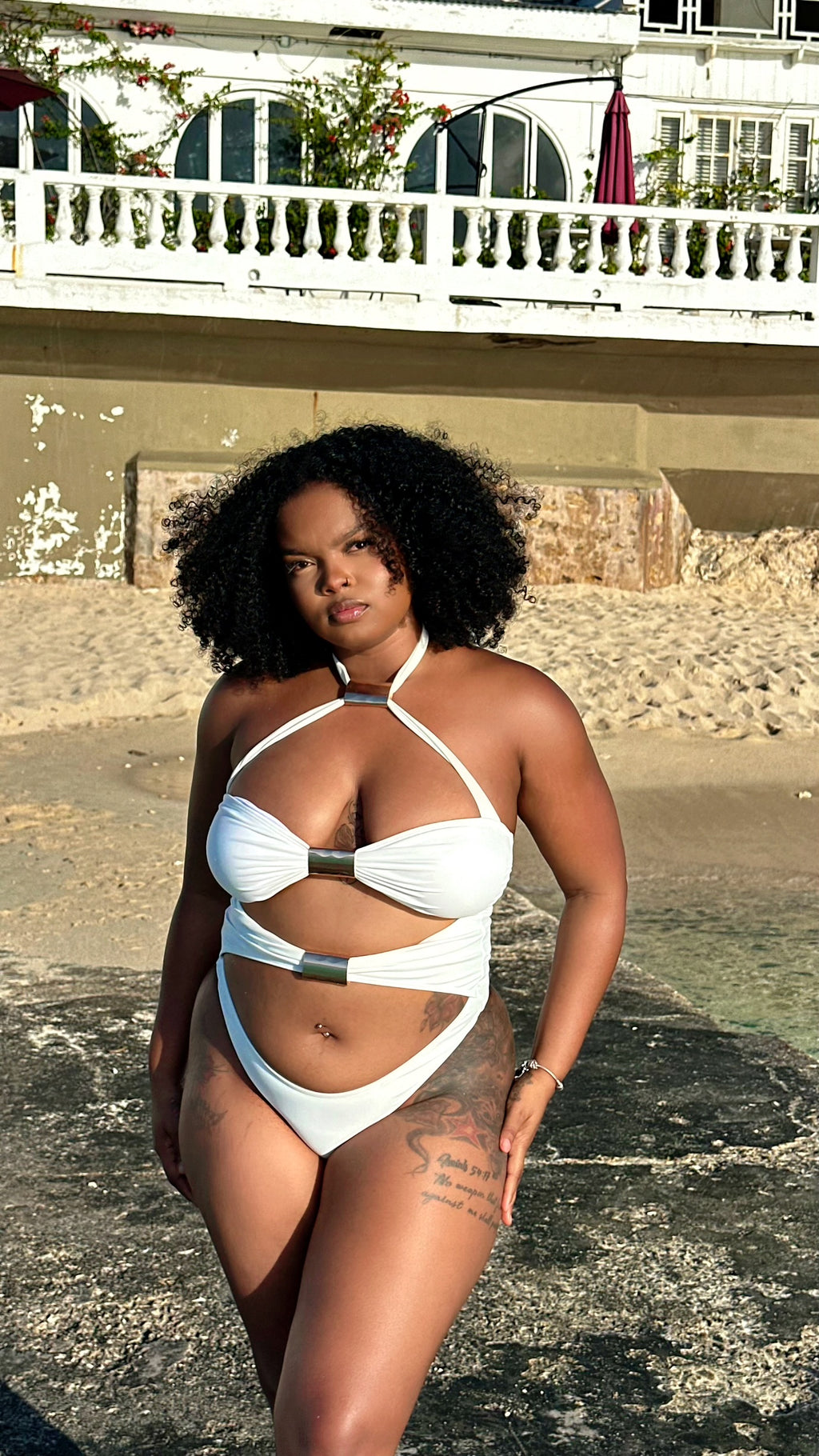 Lagoon Love Monokini with Wrap