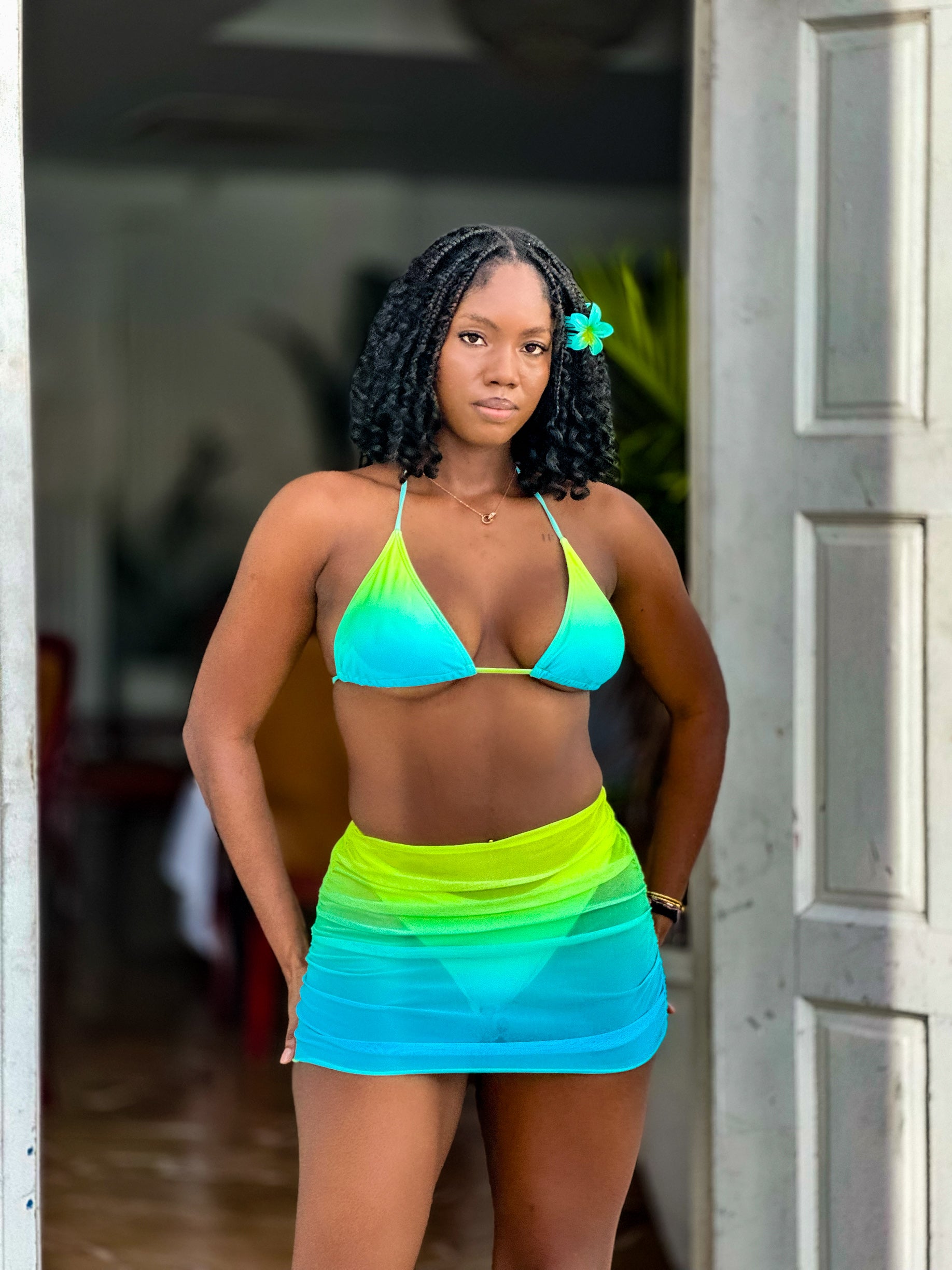 Island Hideout Three Piece Bikini