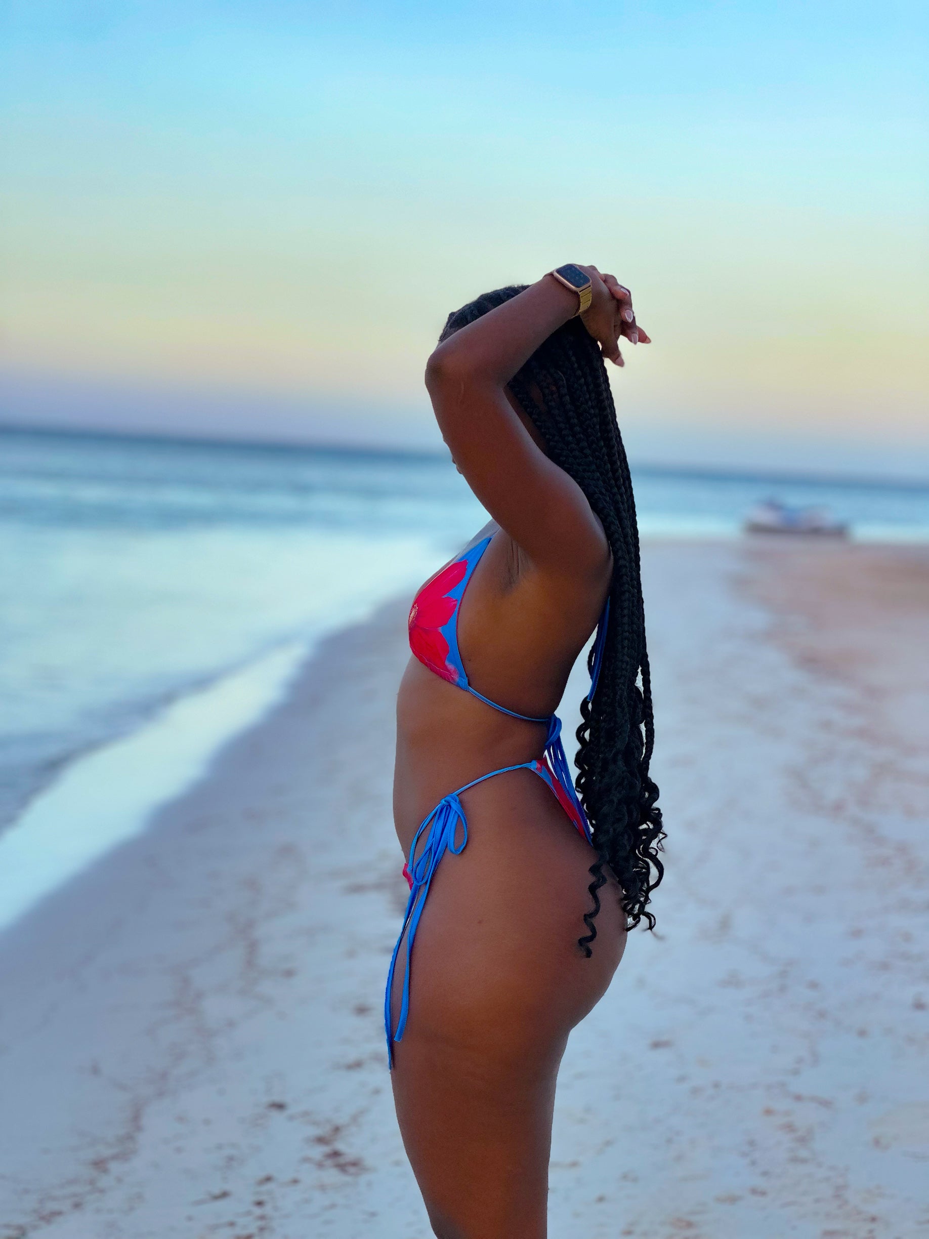 Aloha Three Piece Bikini