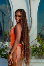Halo Monokini Orange