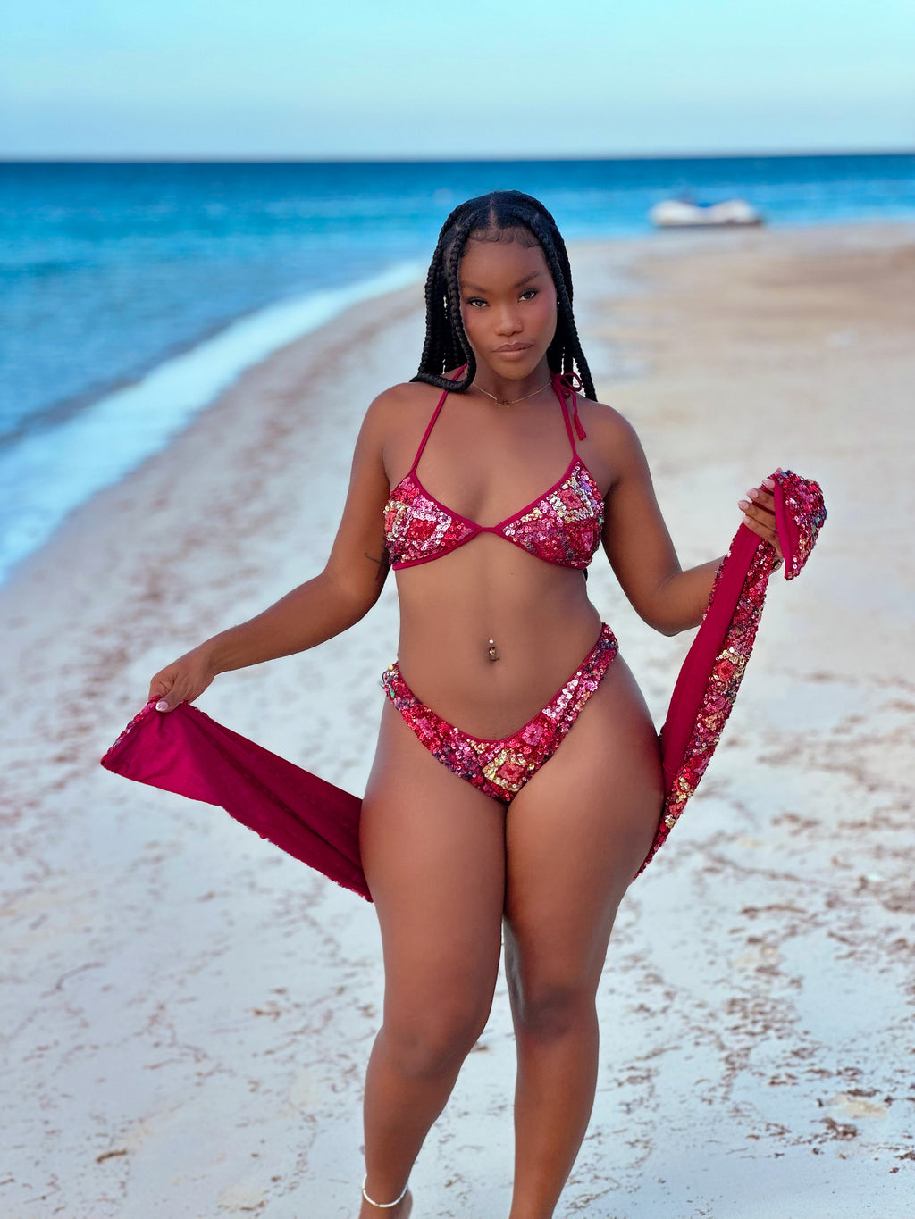 Eyes On Me Three Piece Bikini