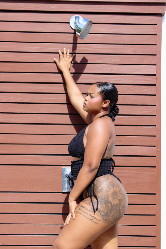 Showstopper Black Tankini