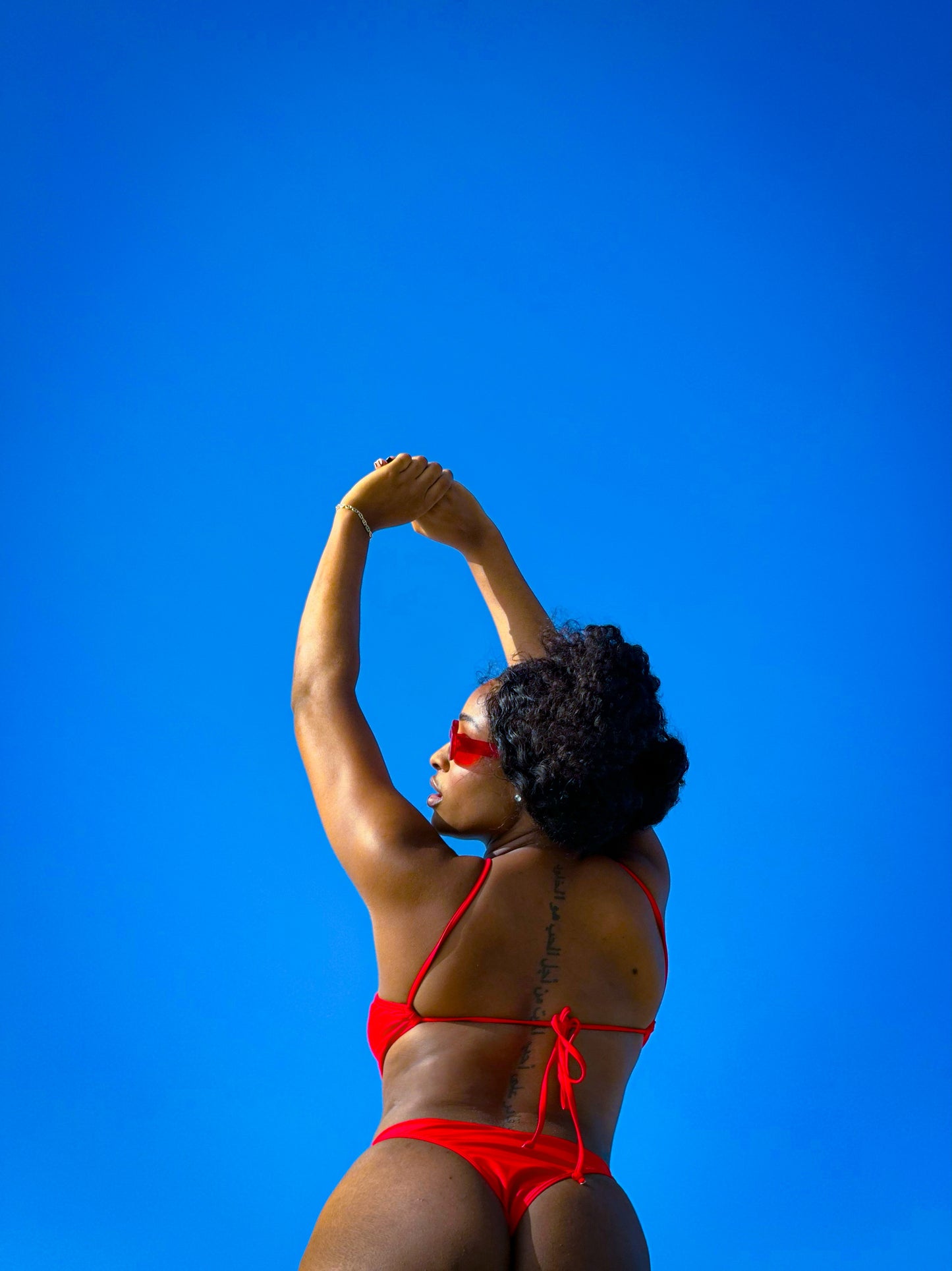 Moments in Mobay Monokini Red