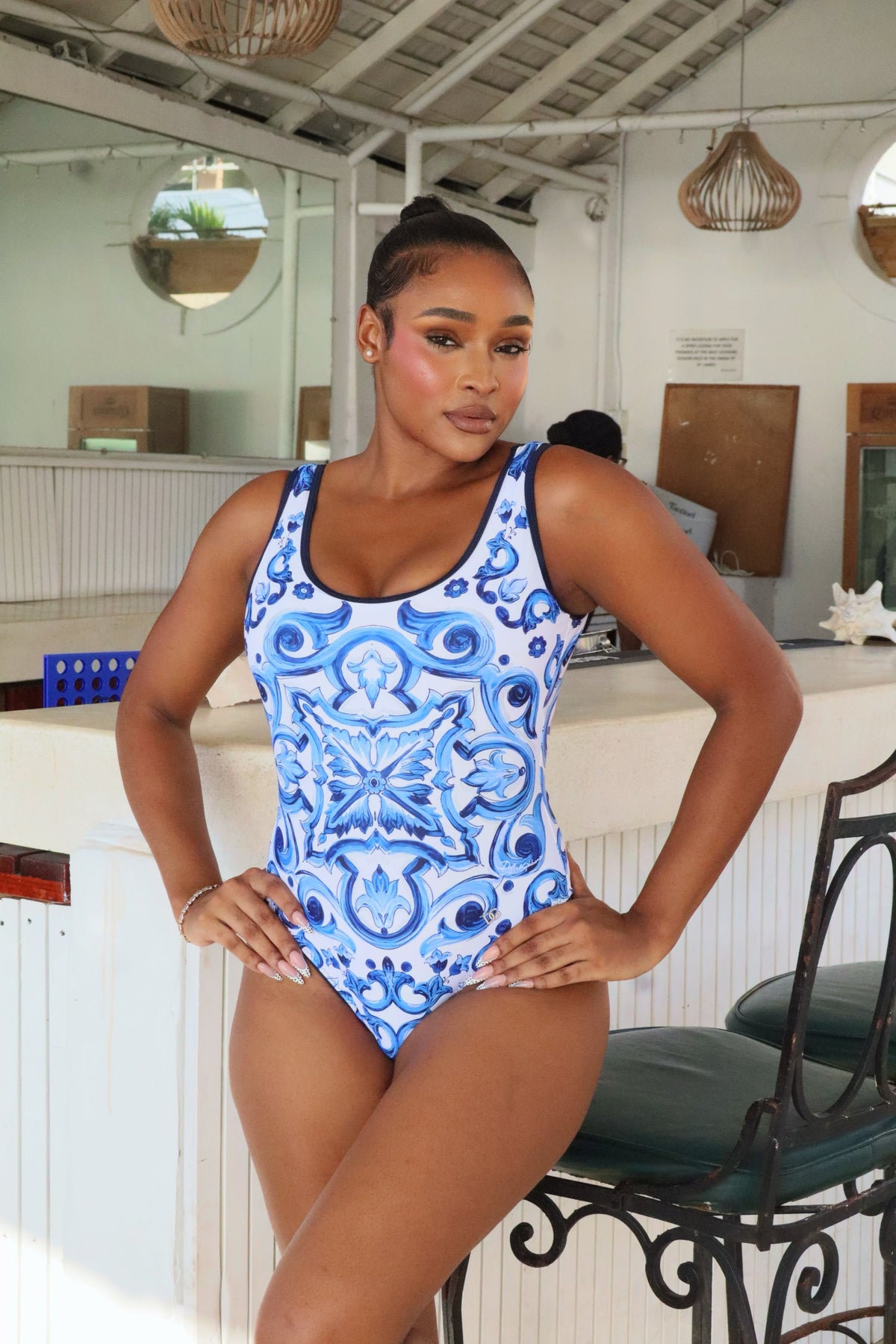 Celeste Monokini Blue