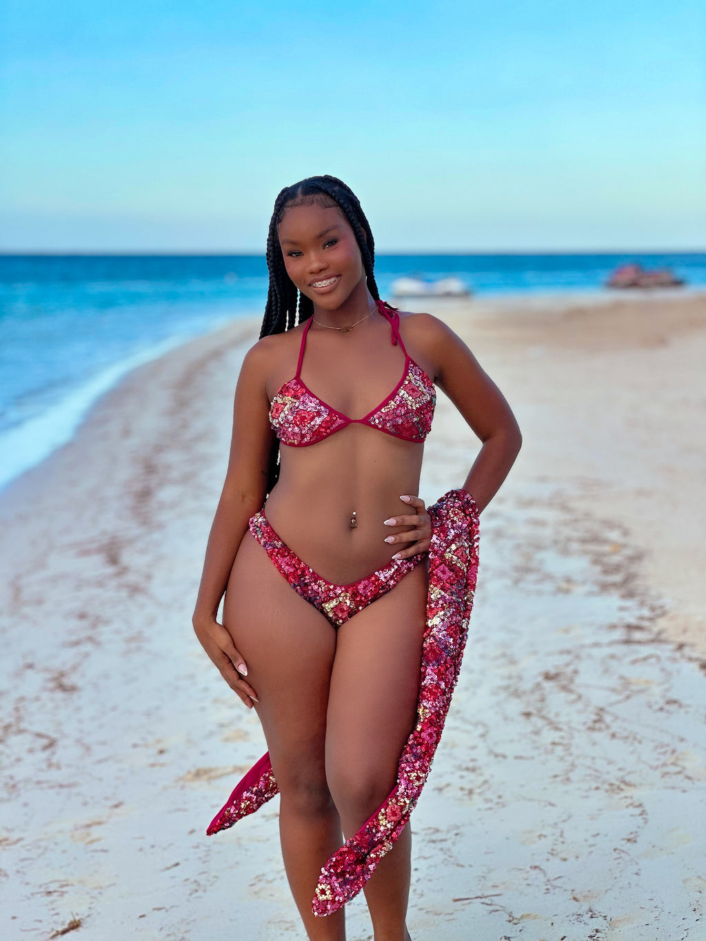 Eyes On Me Three Piece Bikini