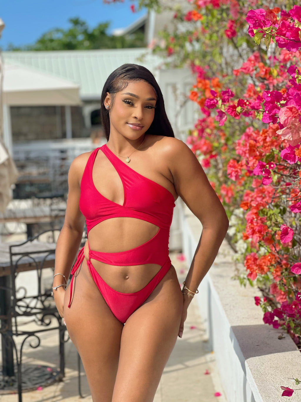 You’re Mine Monokini Red