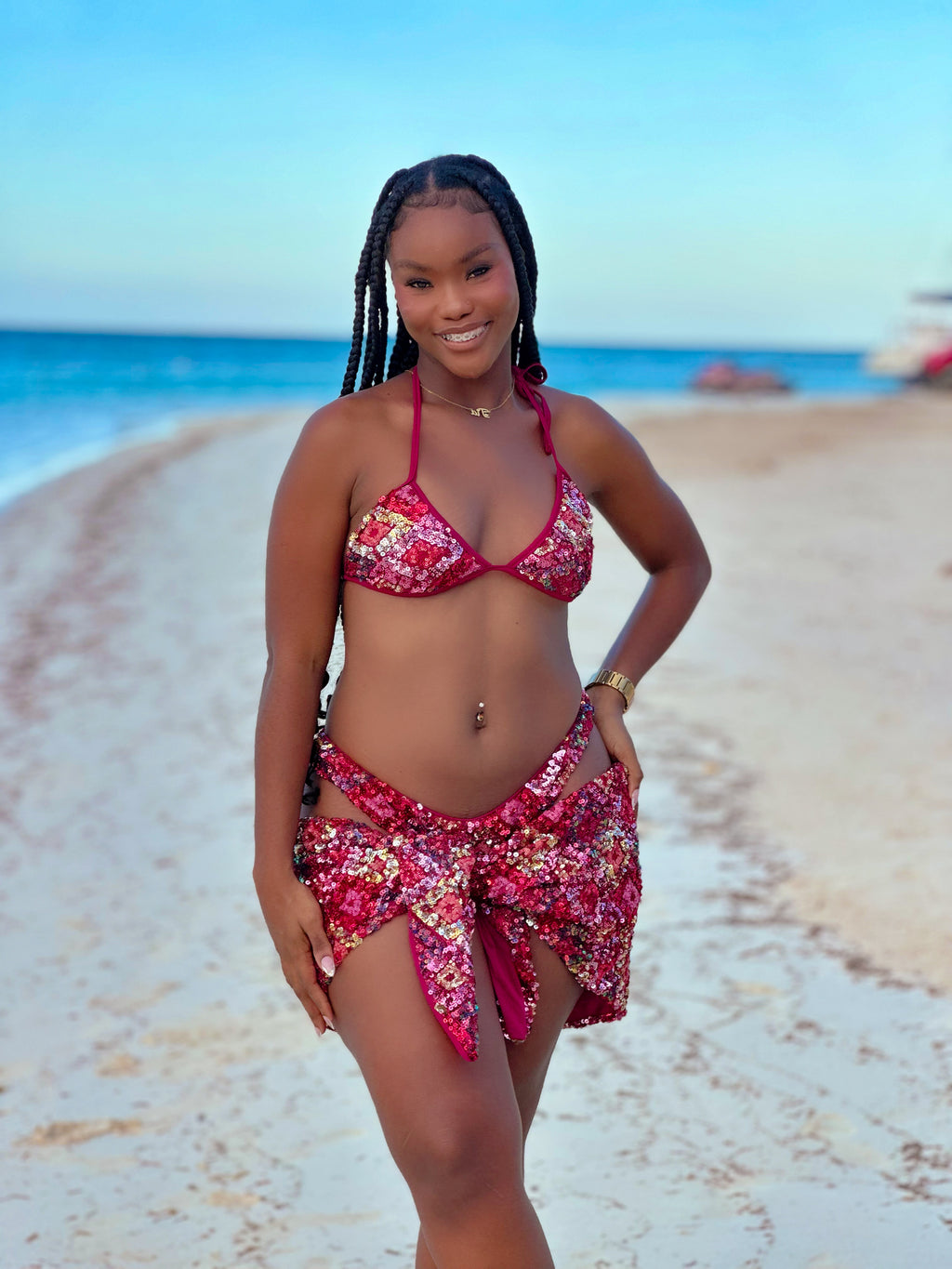 Eyes On Me Three Piece Bikini