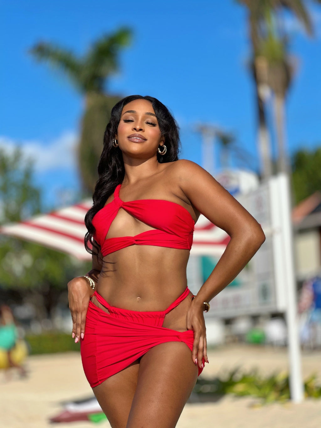 Always Sweet Three Piece Bikini