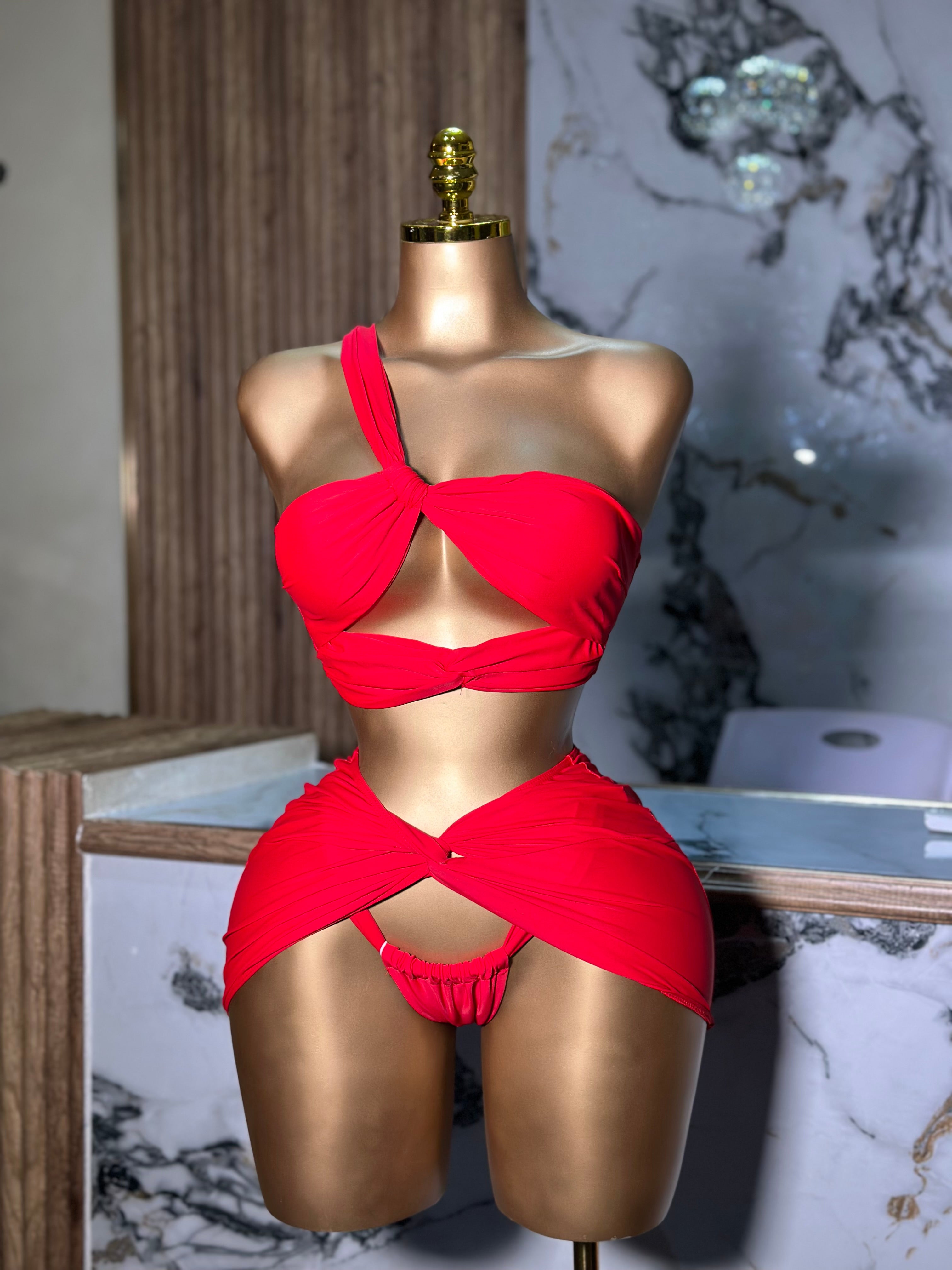 Always Sweet Three Piece Bikini