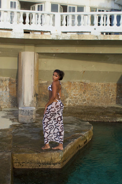 Solid Ground Three Piece Bikini