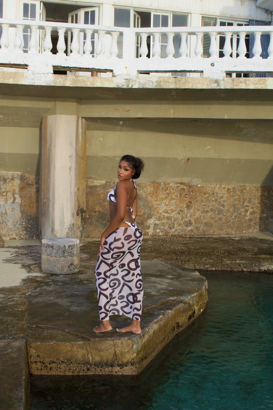 Solid Ground Three Piece Bikini