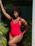 Cut it Out Monokini Red