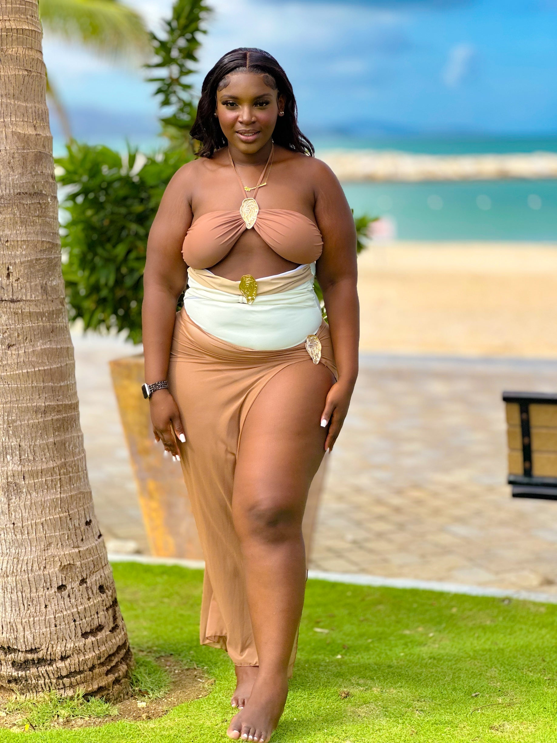 Oasis Monokini with Skirt