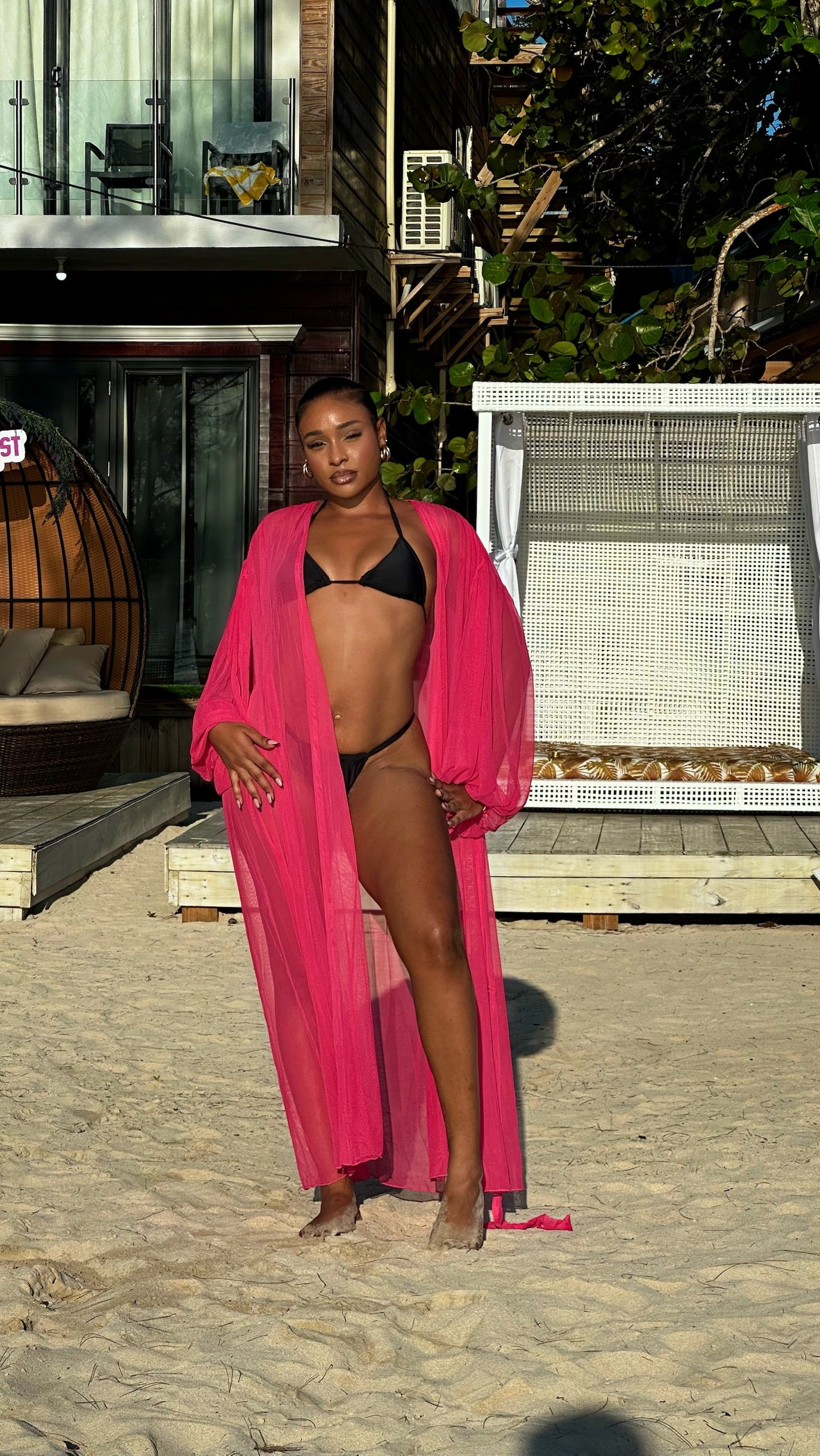 Sheer Audacity Coverup Robe
