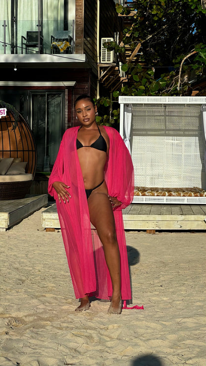 Sheer Audacity Coverup Robe