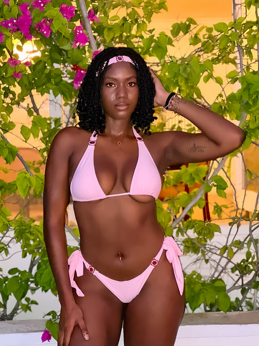 Pink Paradise Bikini + Headband