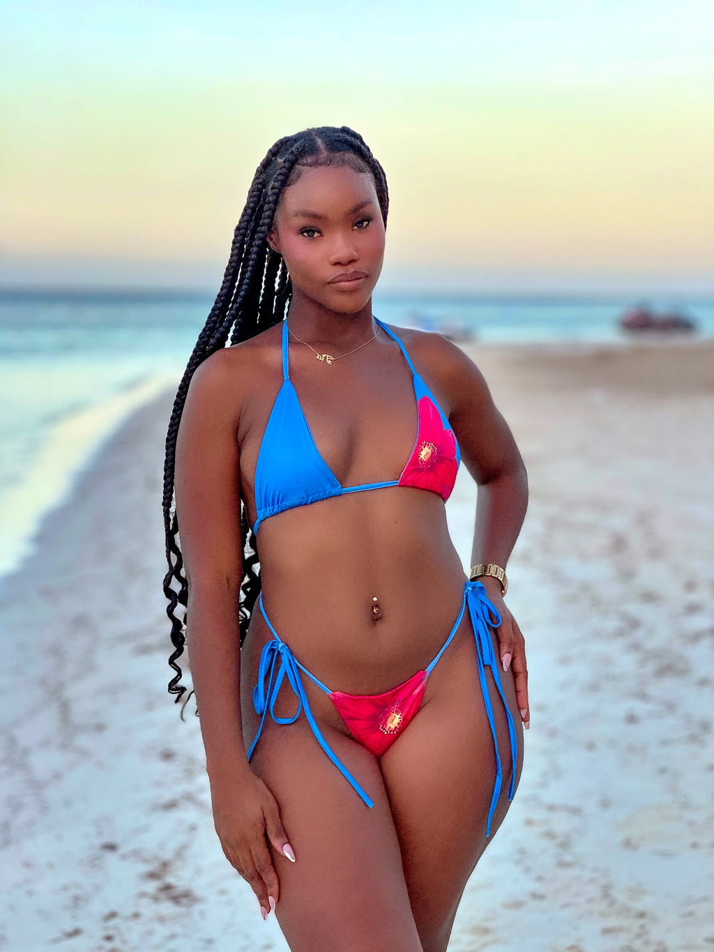 Aloha Three Piece Bikini