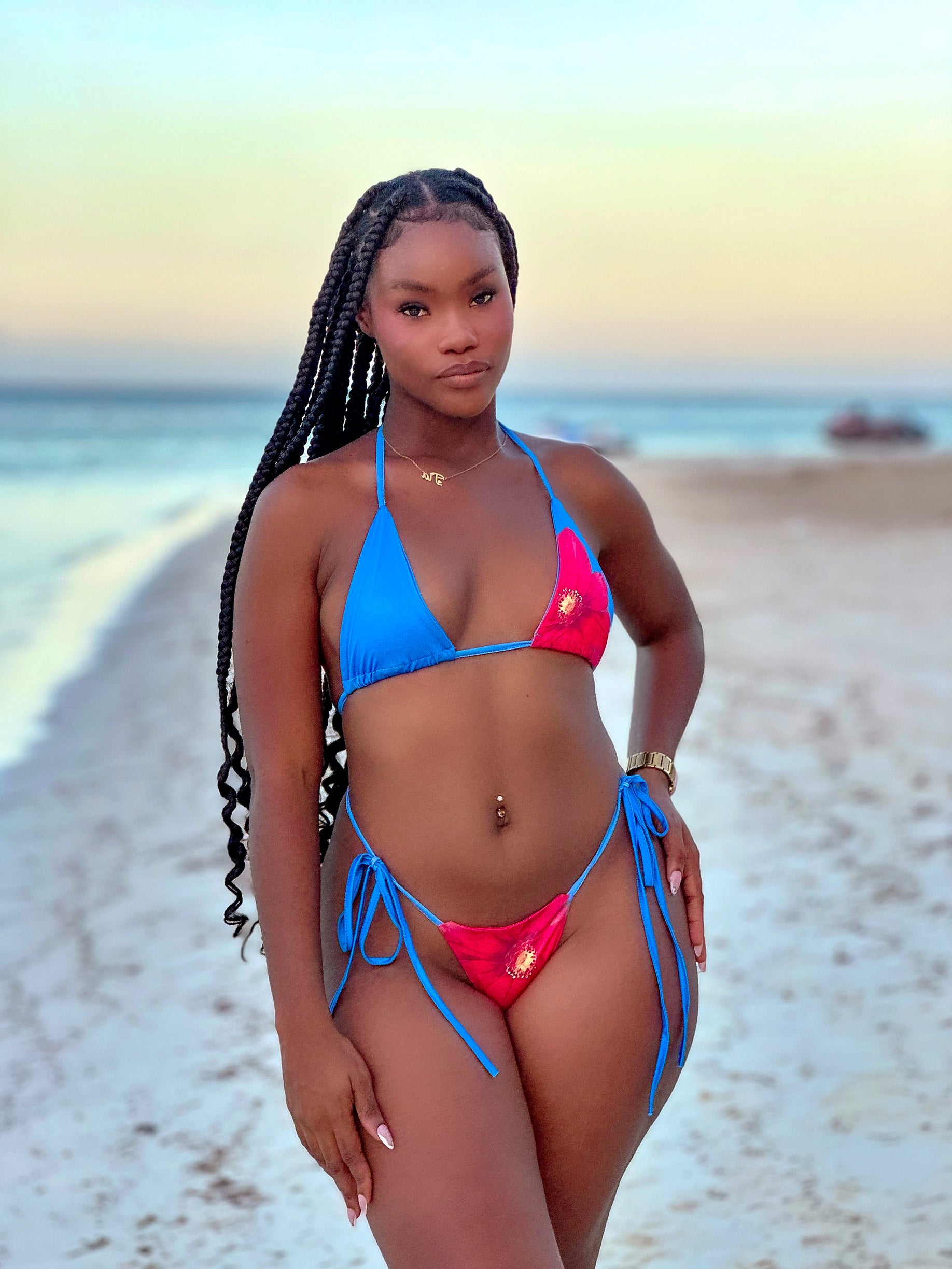 Aloha Three Piece Bikini