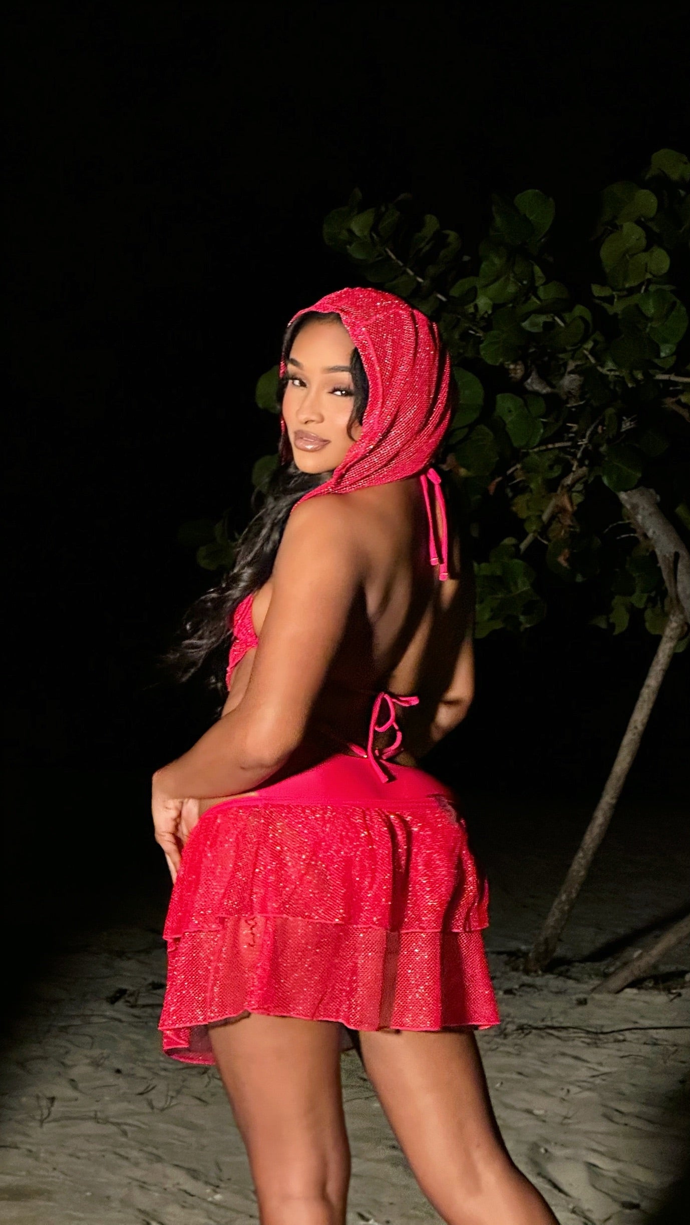 Red Rider Three Piece Bikini