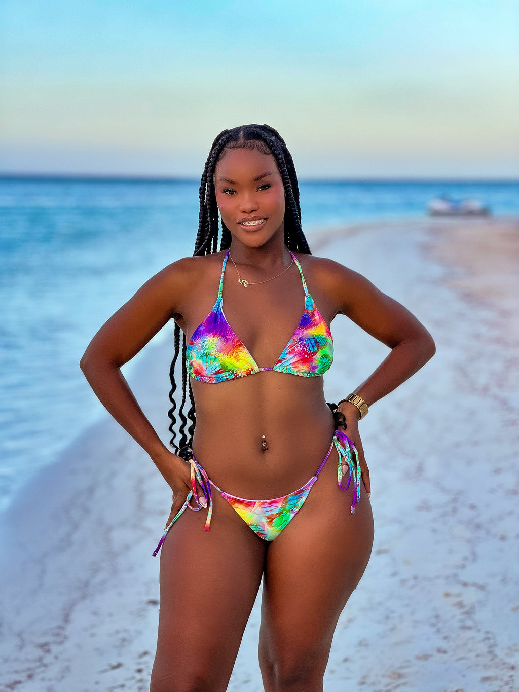 Tropical Temptations Four Piece Bikini