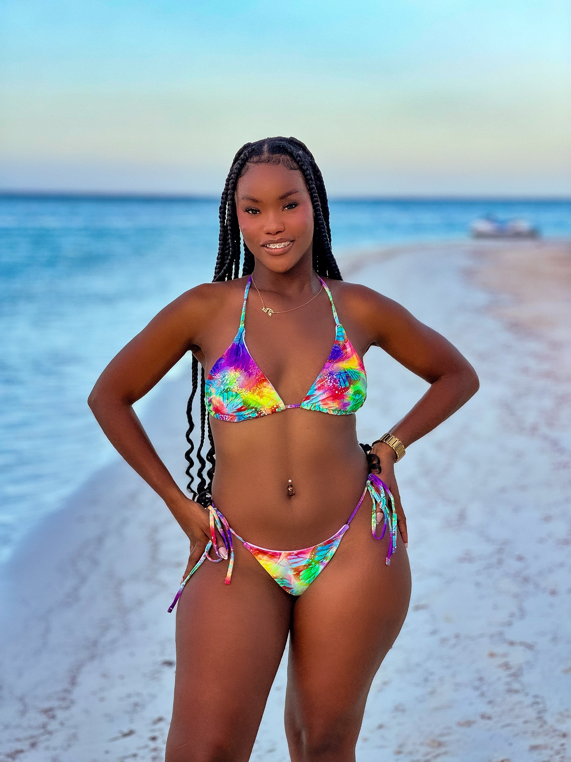 Tropical Temptations Four Piece Bikini