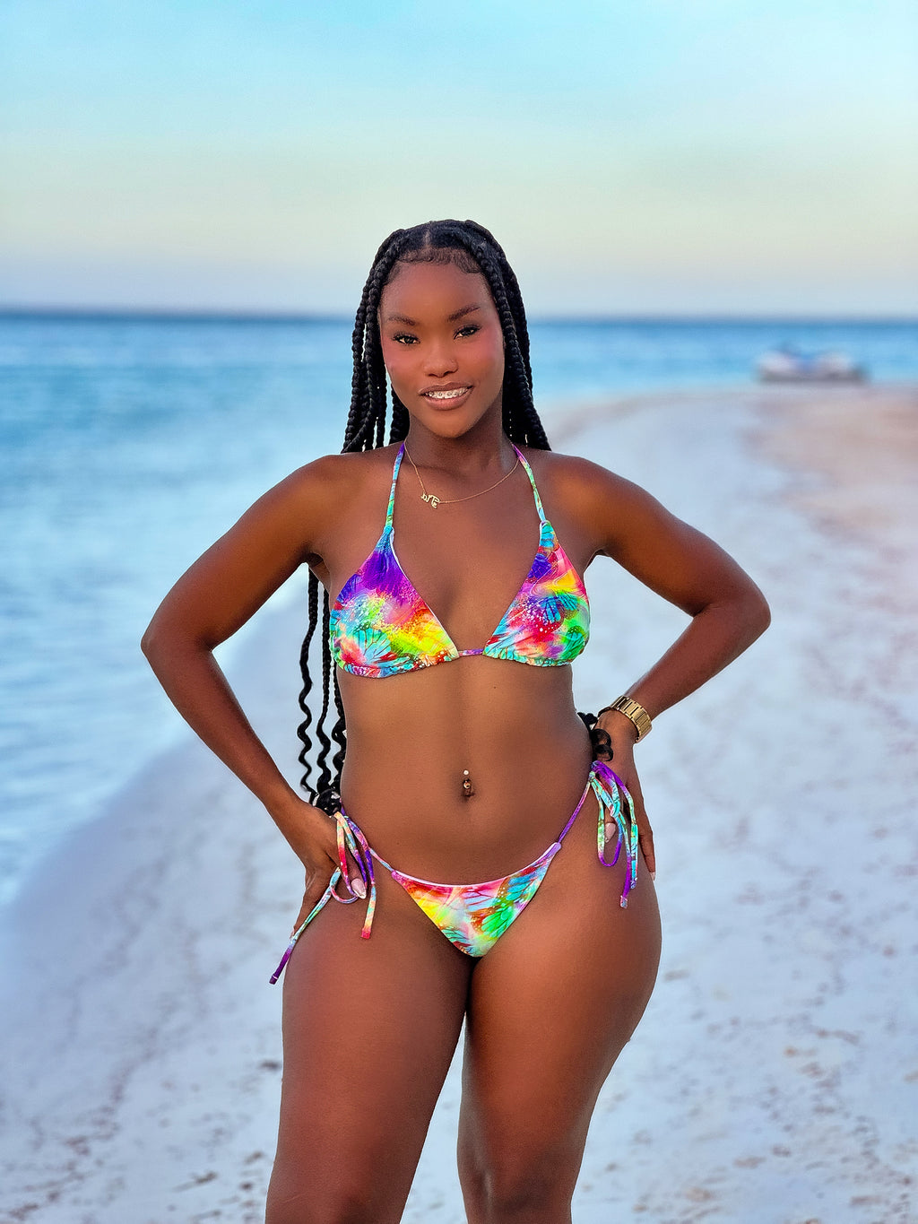 Tropical Temptations Four Piece Bikini