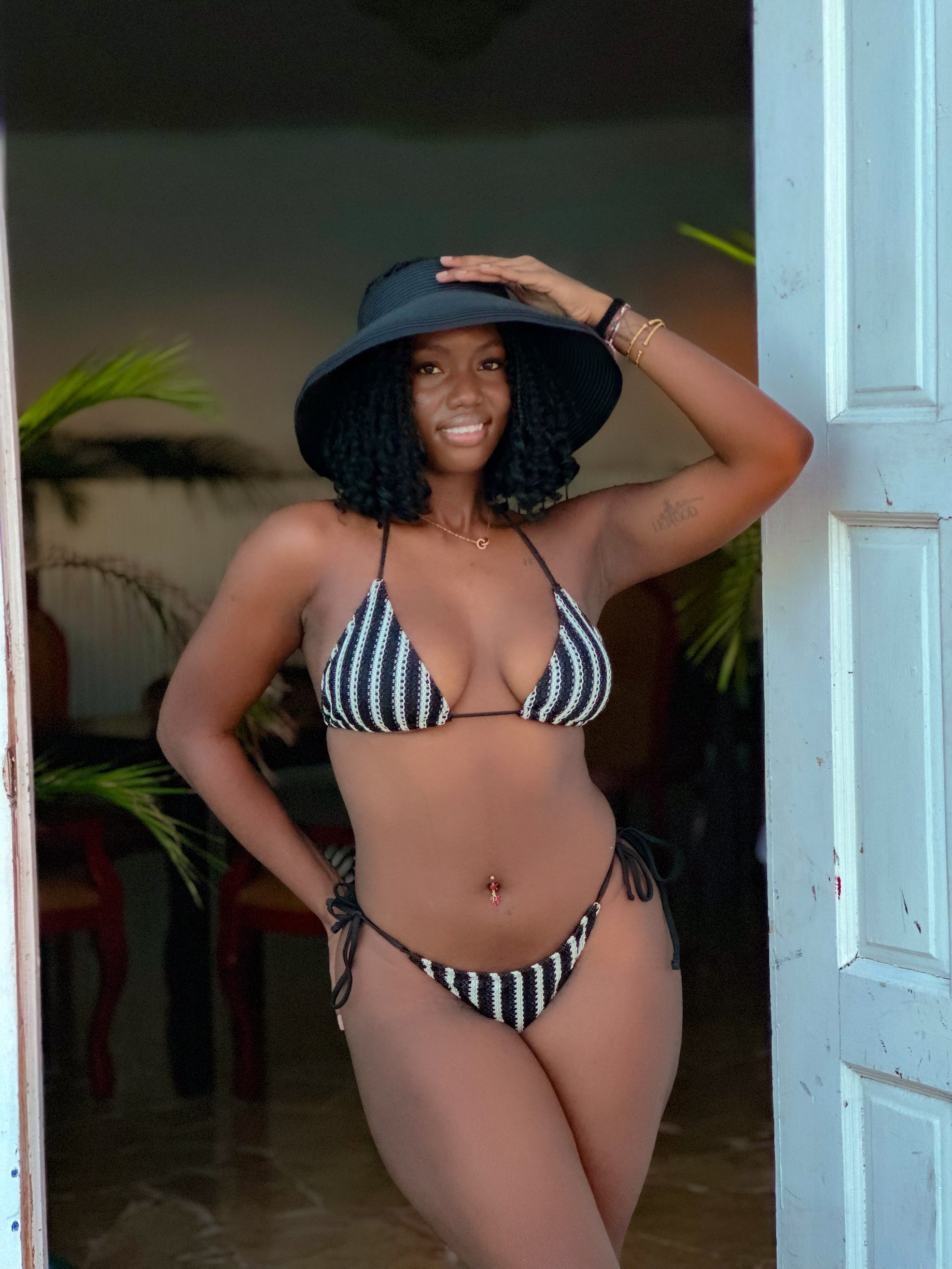 Easy Peasy Three Shorts Set Bikini Black