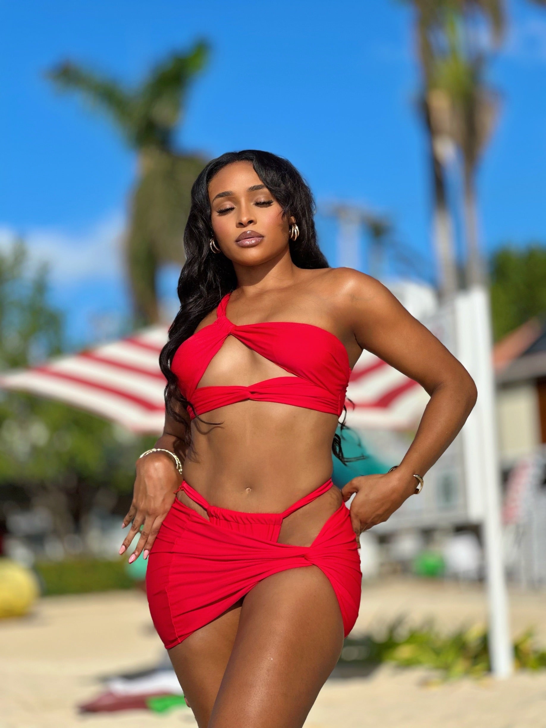 Always Sweet Three Piece Bikini