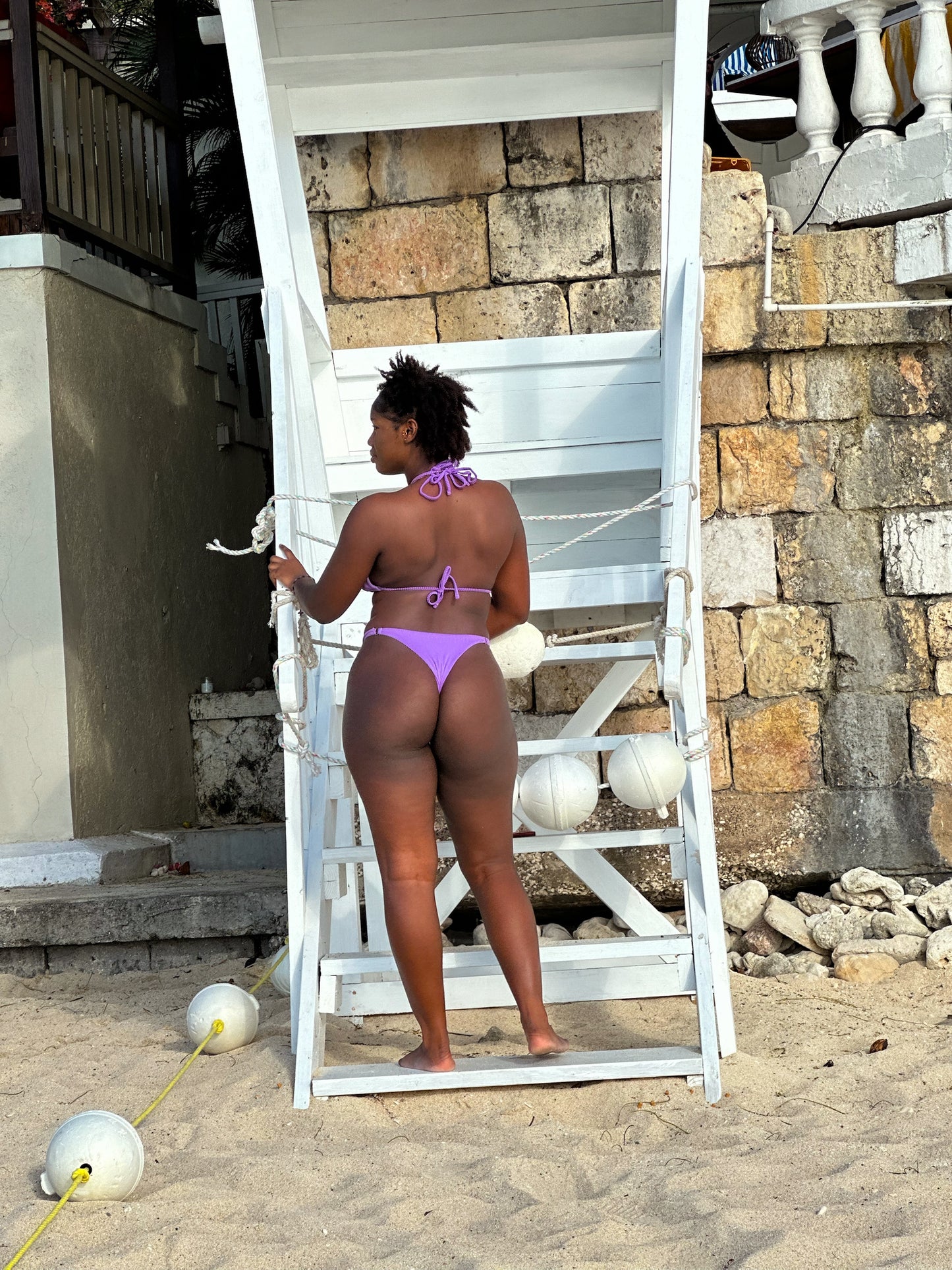 Island Orchid Bikini Purple