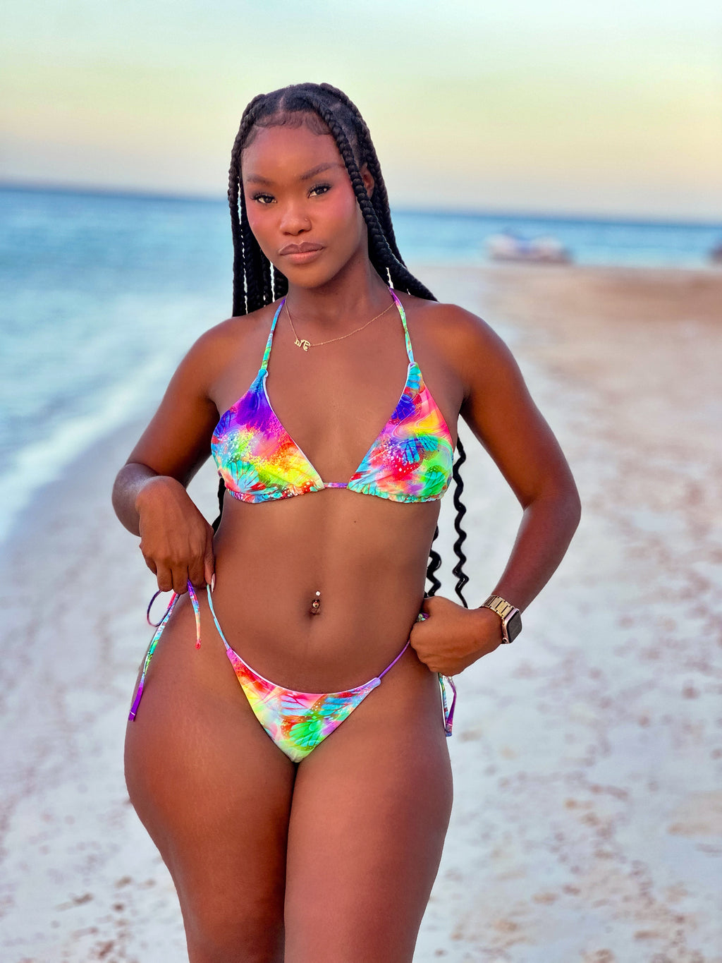 Tropical Temptations Four Piece Bikini