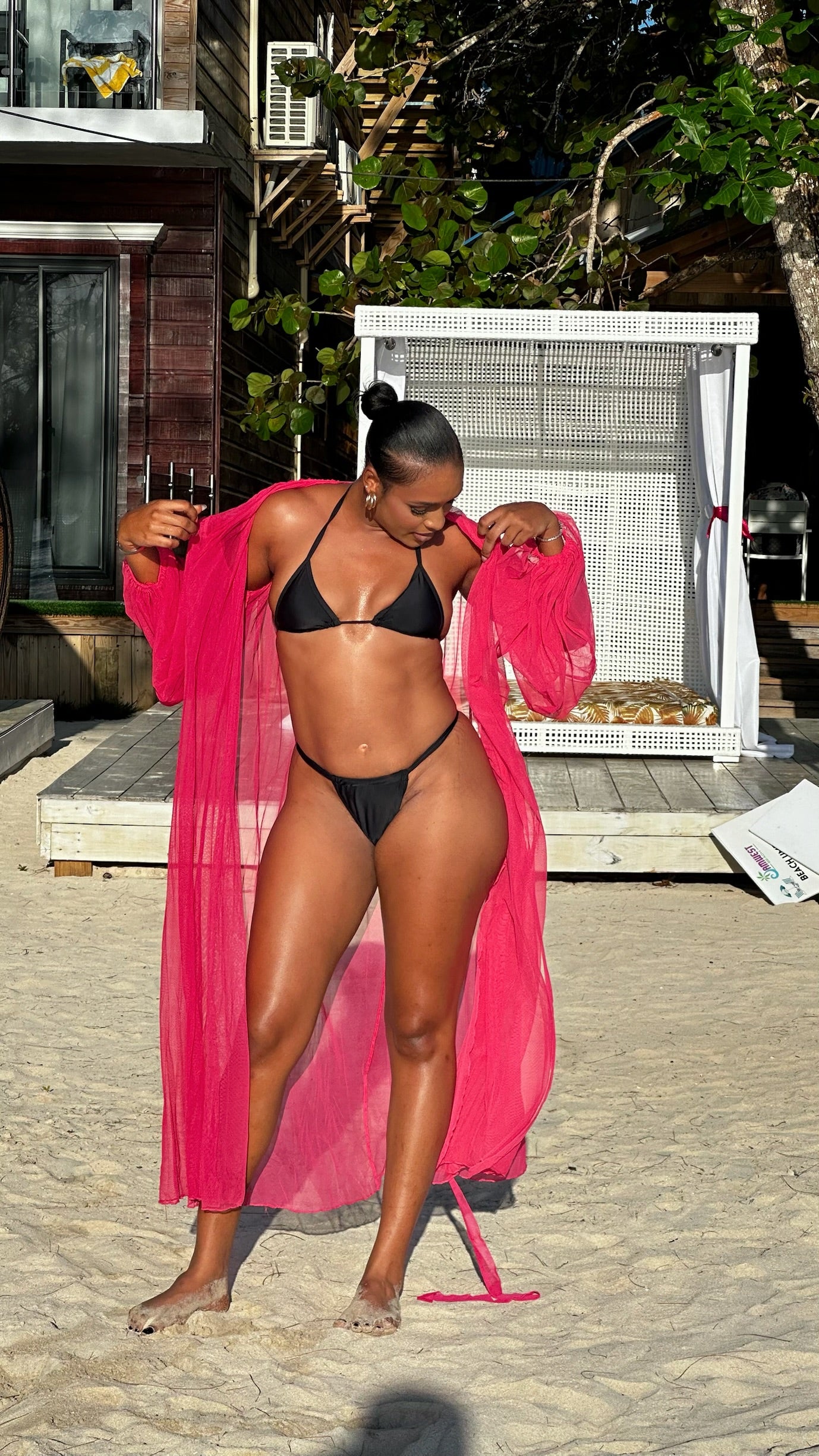 Sheer Audacity Coverup Robe
