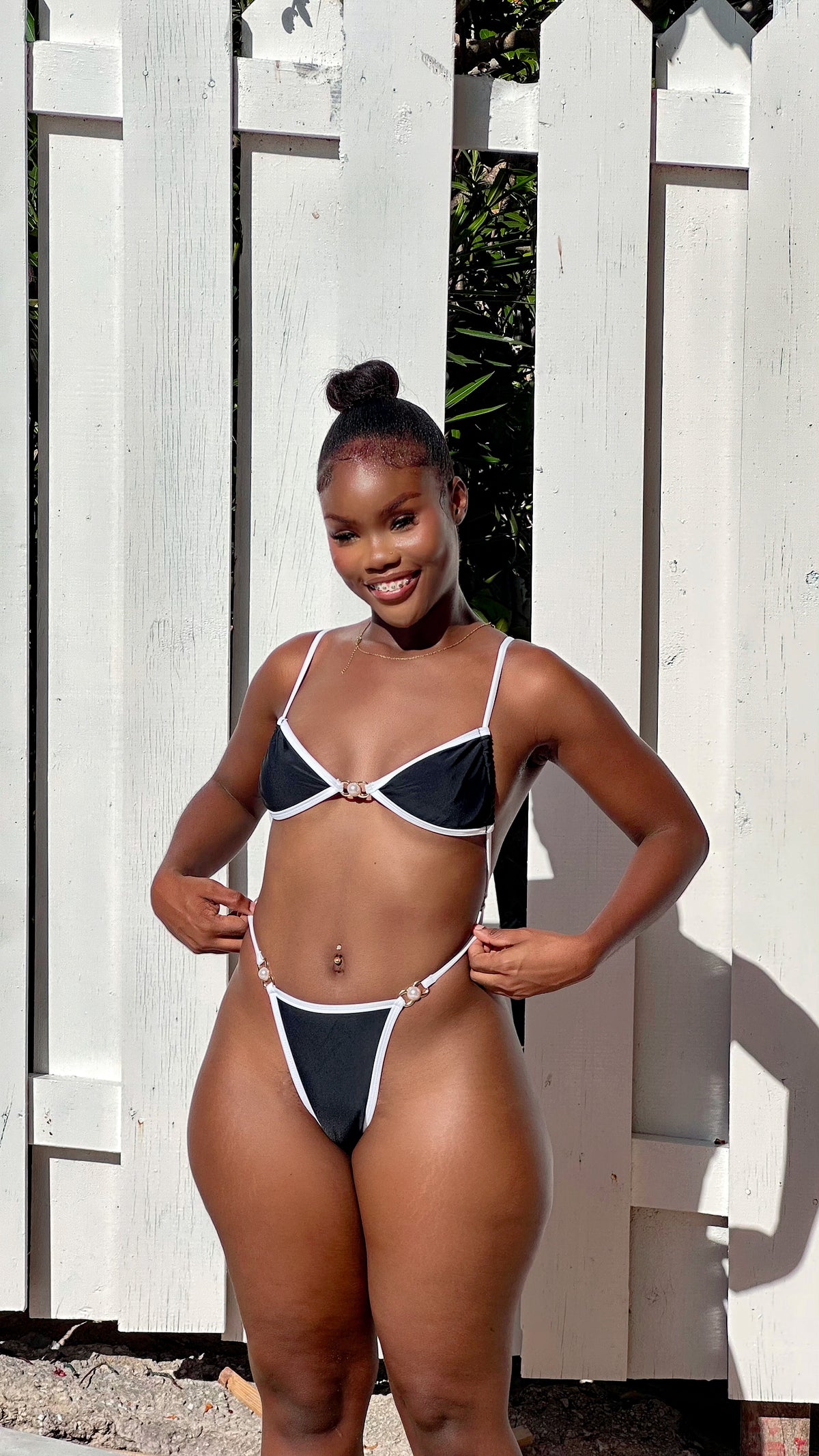 Naked Ambition Monokini Black