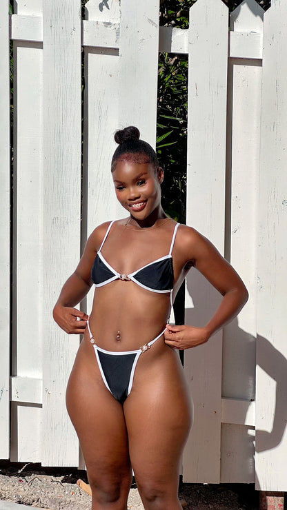 Naked Ambition Monokini Black