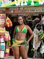 Island Royalty Three Piece Bikini