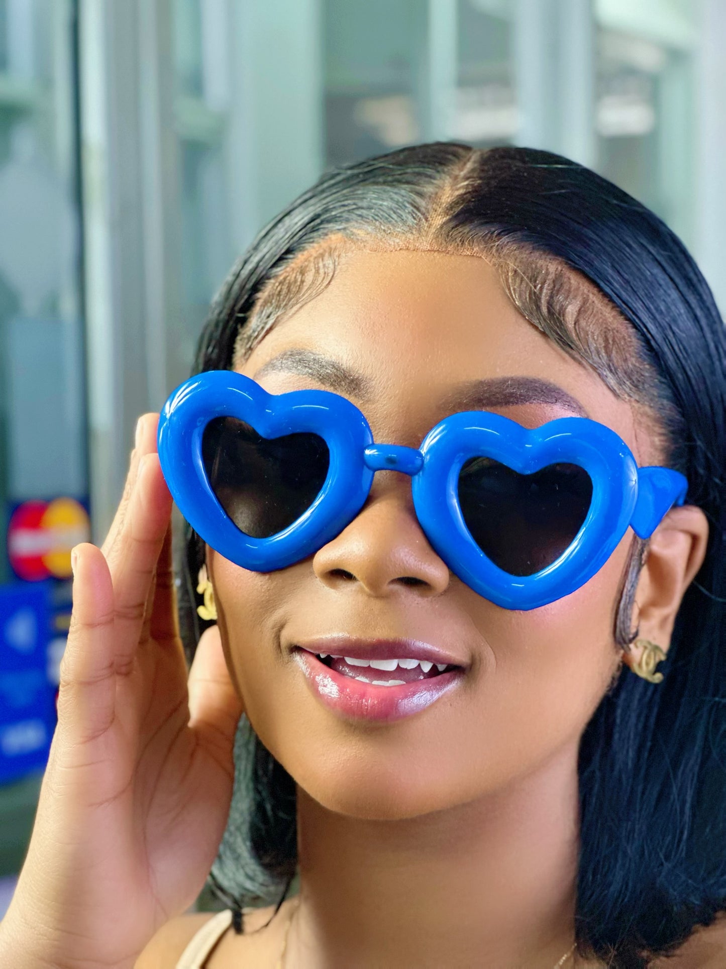 Love at First Sight Sunglasses Blue